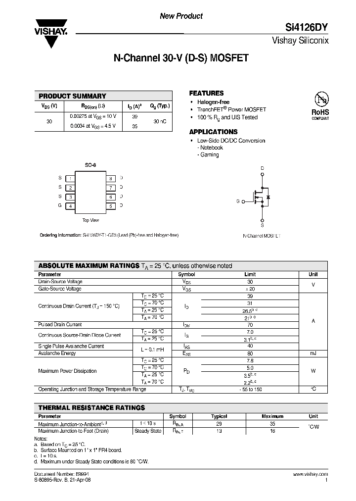 SI4126DY_4508048.PDF Datasheet