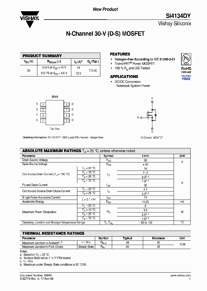 SI4134DY_4542354.PDF Datasheet