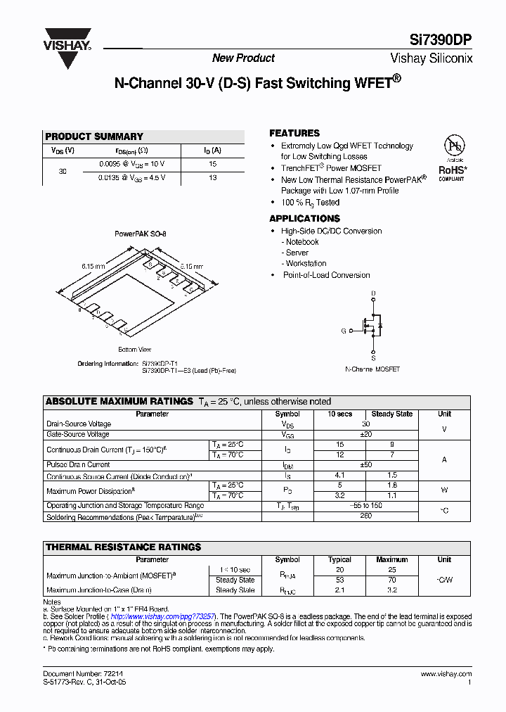 SI7390DP_4795568.PDF Datasheet