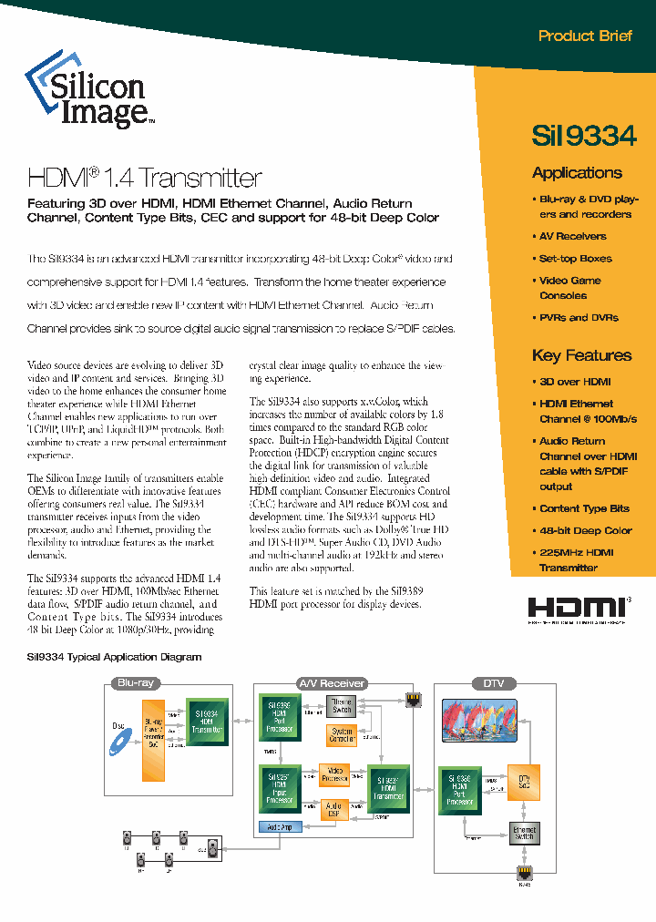 SII9334_4907704.PDF Datasheet