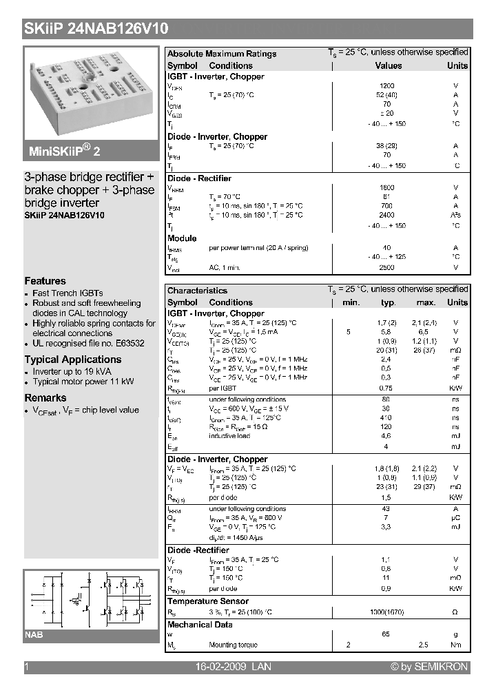 SKIIP24NAB126V1009_4568470.PDF Datasheet