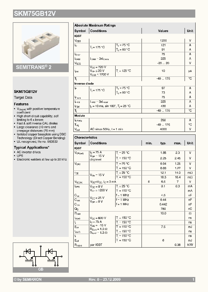 SKM75GB12V_4764416.PDF Datasheet