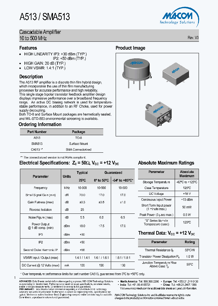SMA513_4789704.PDF Datasheet