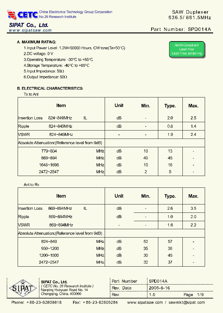 SPD014A_4204351.PDF Datasheet