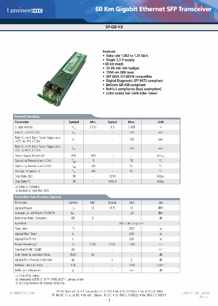 SP-GB-YX-CDA_4499350.PDF Datasheet