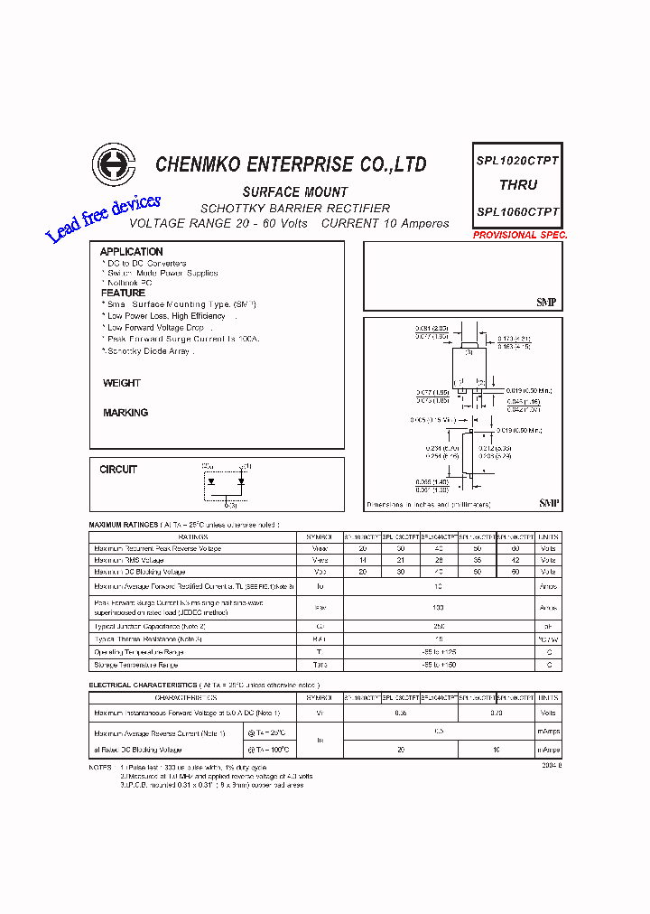 SPL1060CTPT_4446244.PDF Datasheet