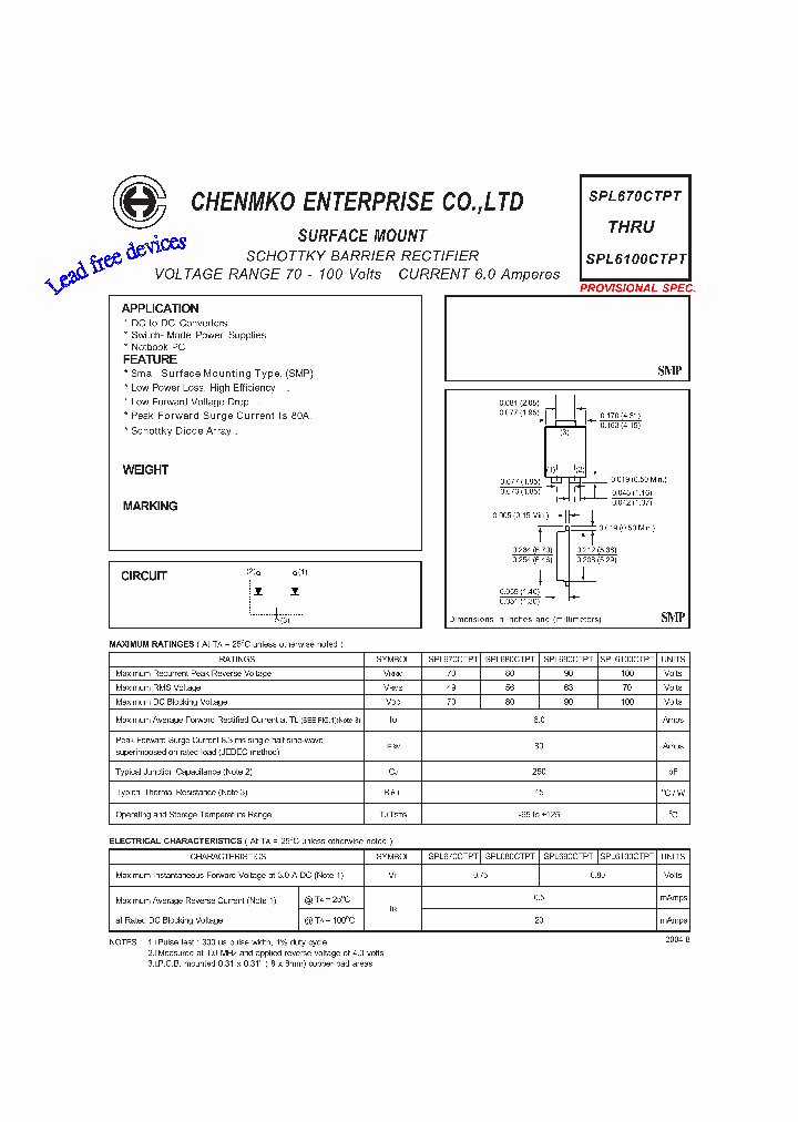 SPL690CTPT_4442556.PDF Datasheet