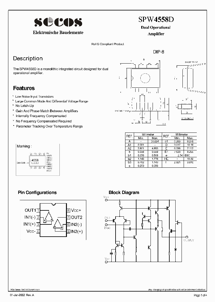 SPW4558D_4528754.PDF Datasheet