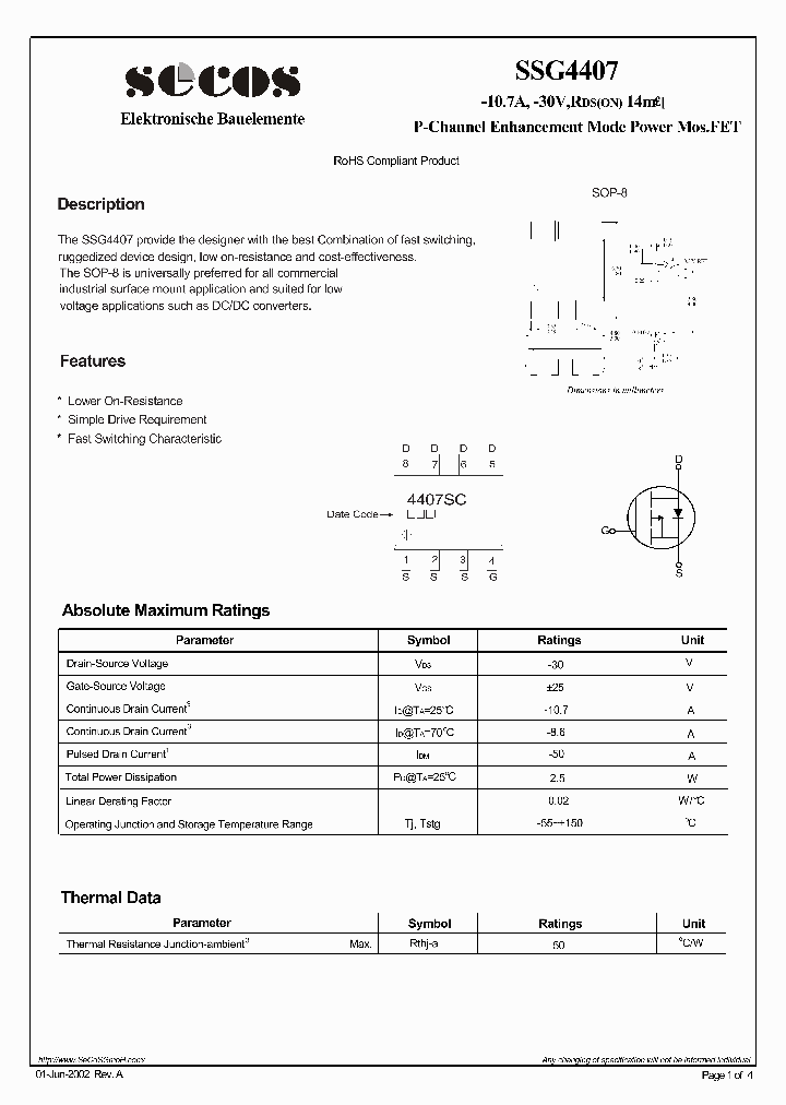 SSG4407_4439887.PDF Datasheet