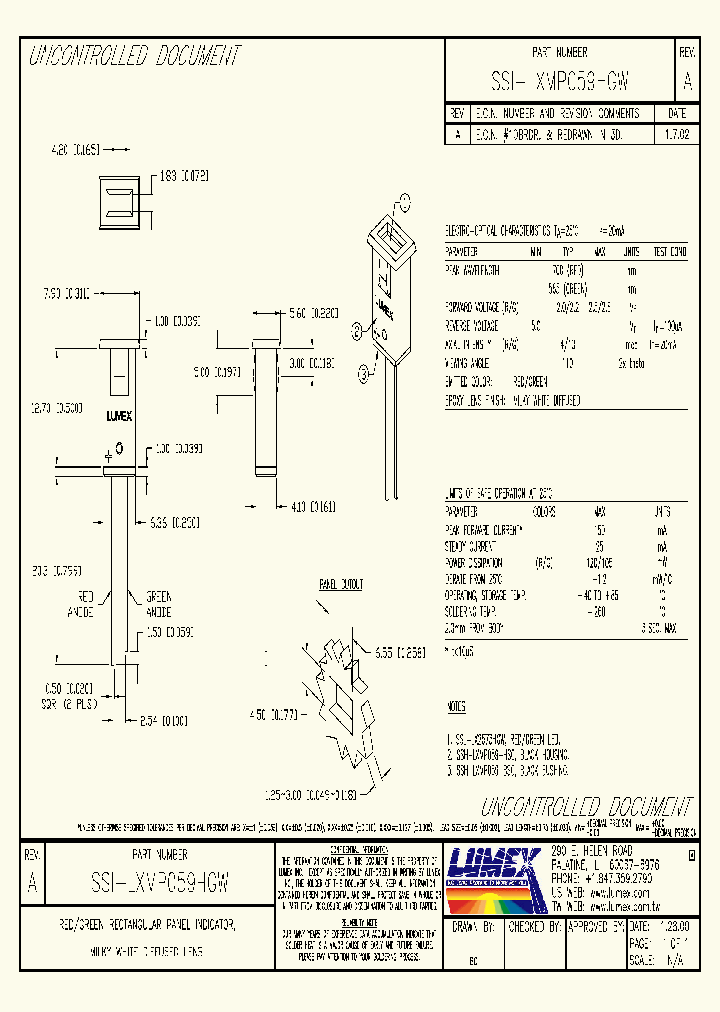 SSI-LXMP059HGW_4399305.PDF Datasheet