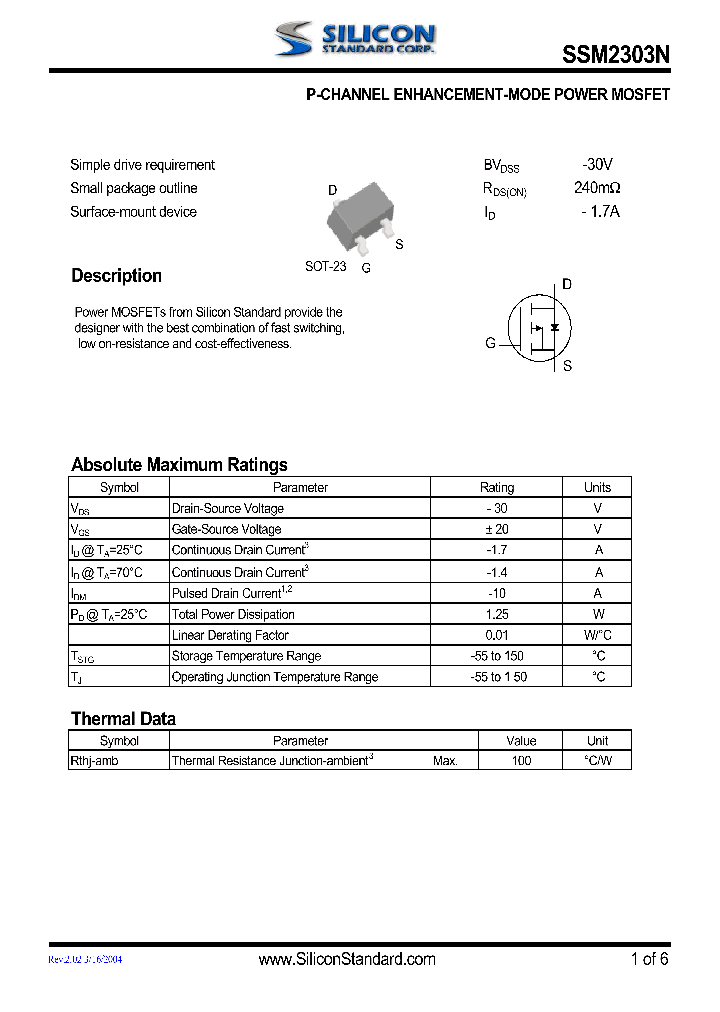 SSM2303N_4737788.PDF Datasheet