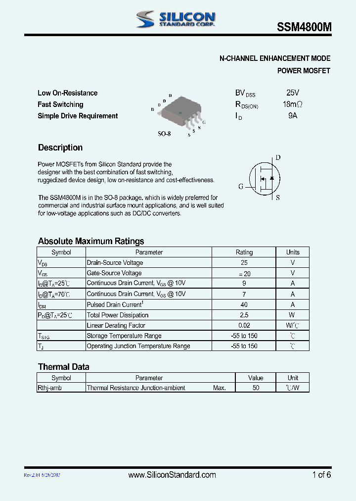 SSM4800M_4718160.PDF Datasheet