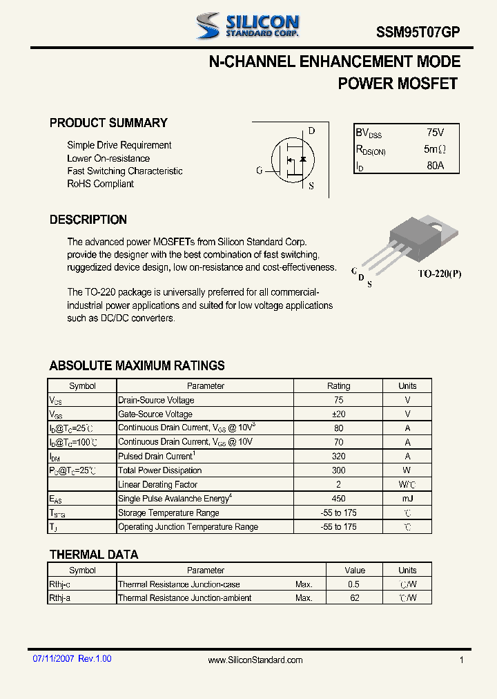 SSM95T07GP_4858384.PDF Datasheet