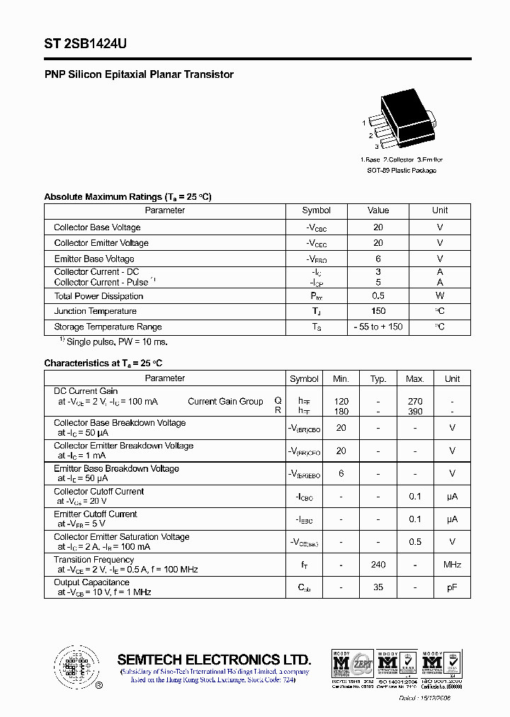 ST2SB1424U_4434532.PDF Datasheet