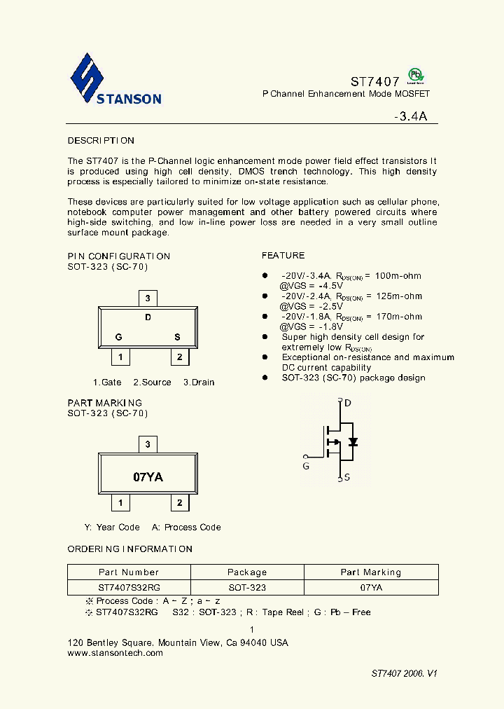 ST7407_4570004.PDF Datasheet