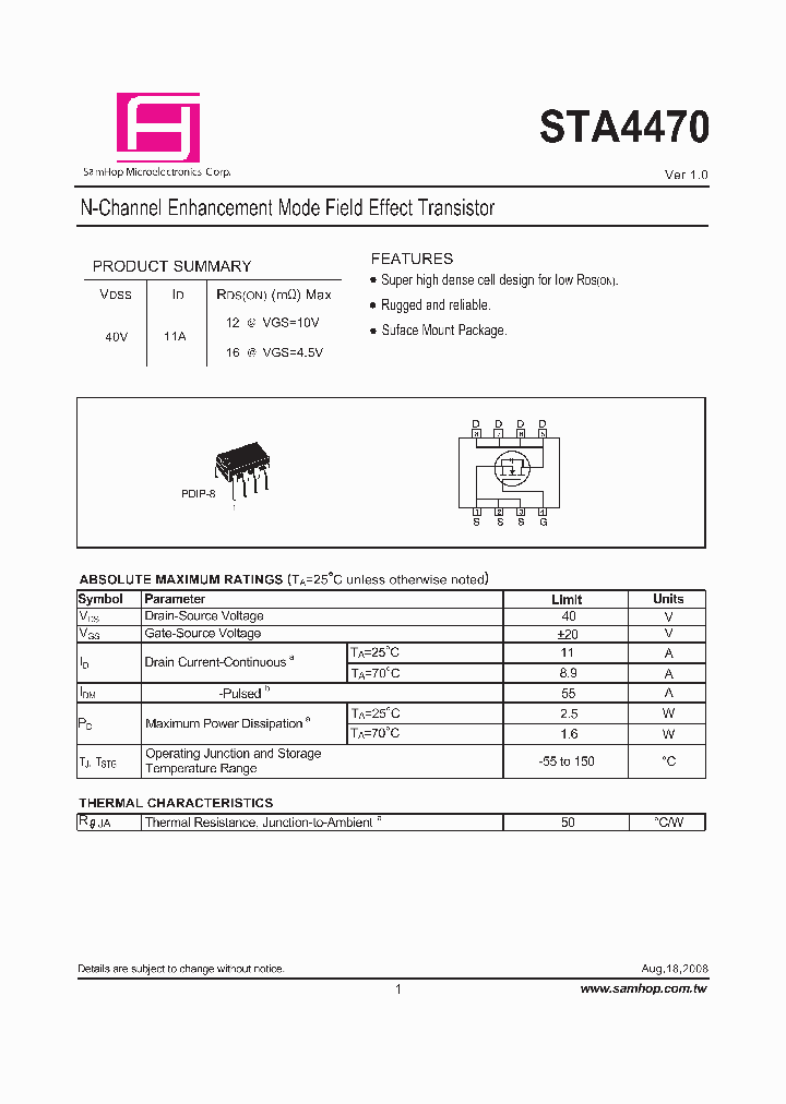 STA4470_4327554.PDF Datasheet