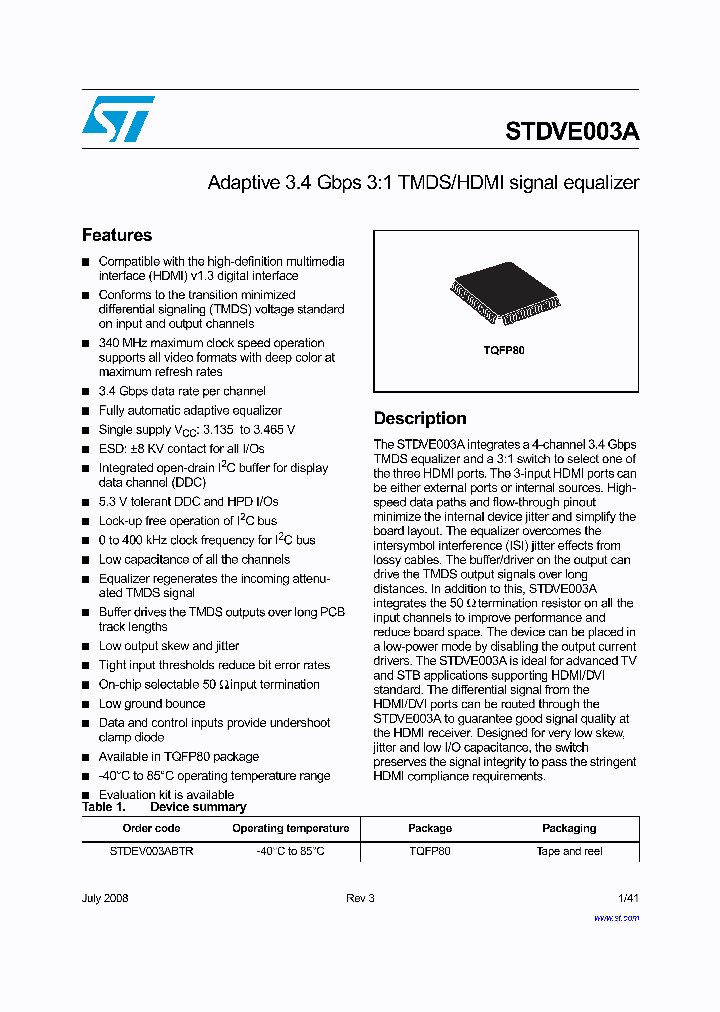 STDVE003A08_4245956.PDF Datasheet