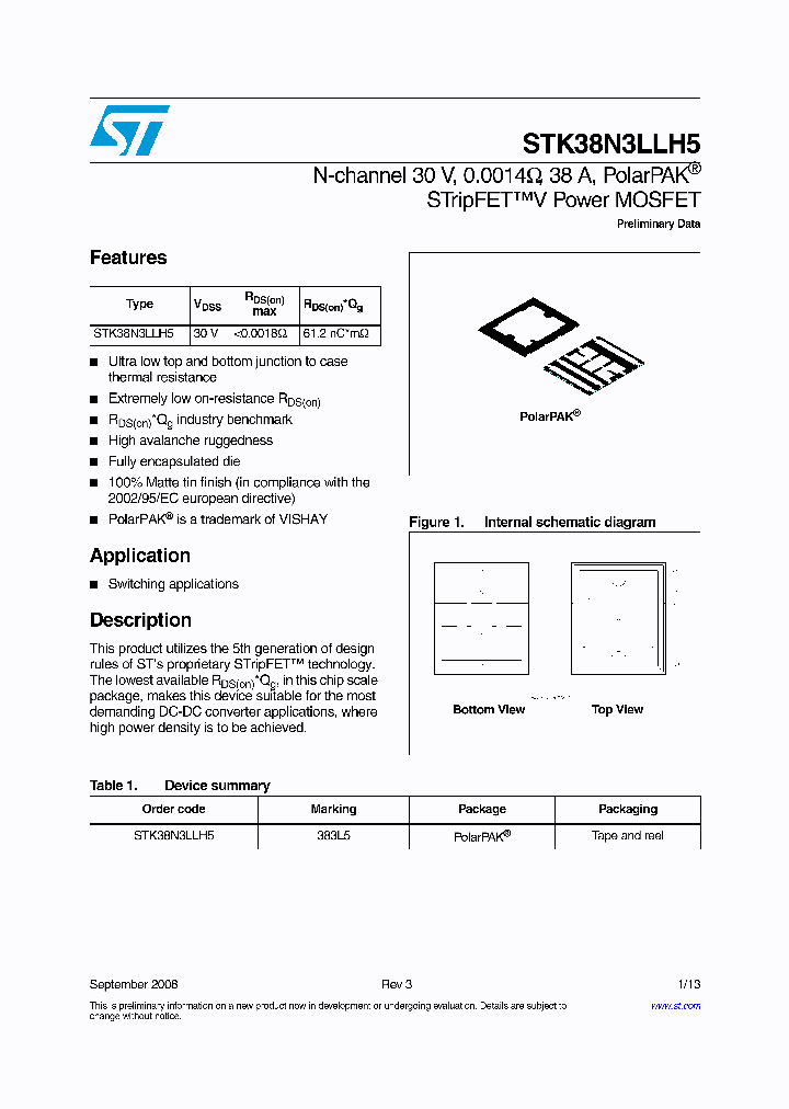 STK38N3LLH5_4263024.PDF Datasheet