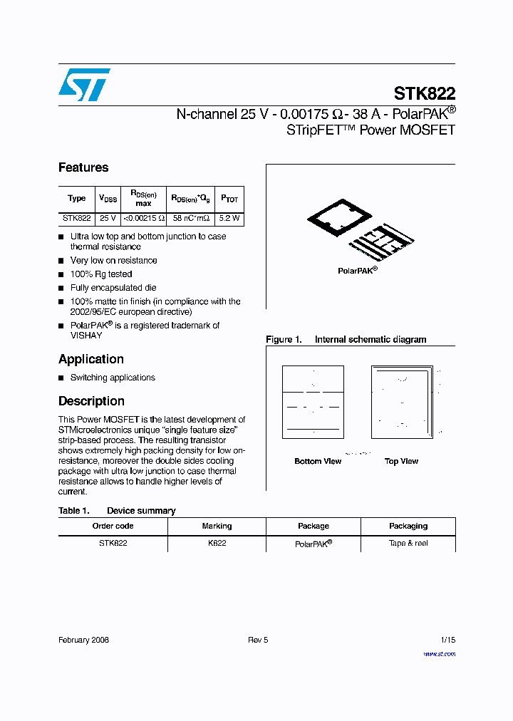 STK822_4397610.PDF Datasheet