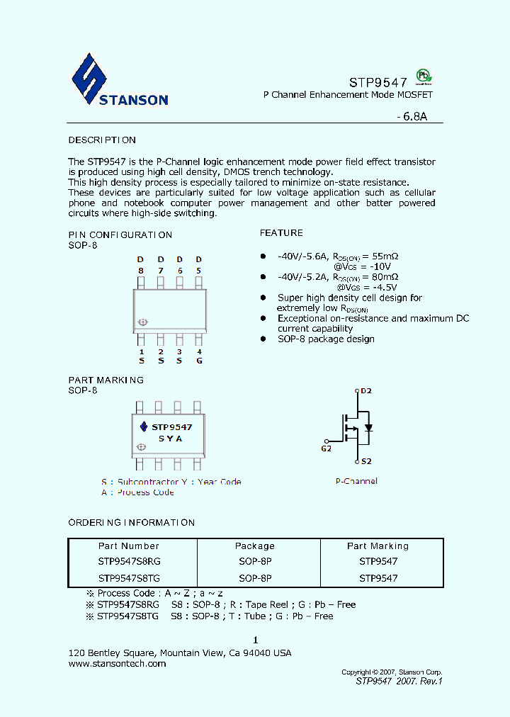 STP9547S8RG_4473763.PDF Datasheet