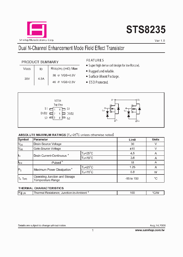 STS8235_4322972.PDF Datasheet