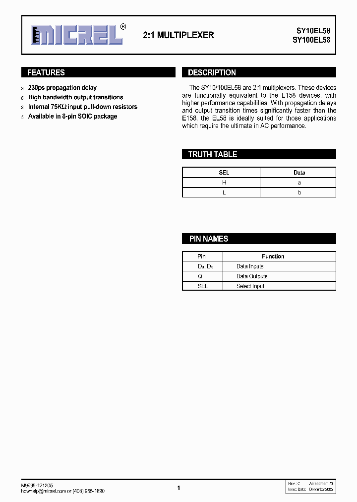 SY100EL58ZG_4341408.PDF Datasheet