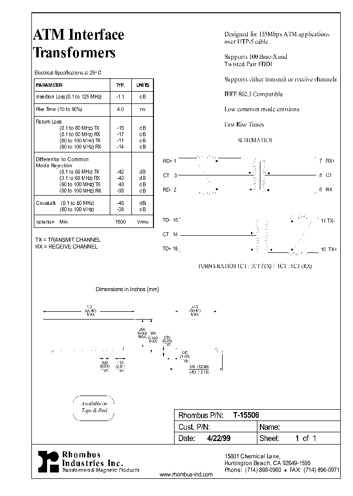 T-15506_4819424.PDF Datasheet