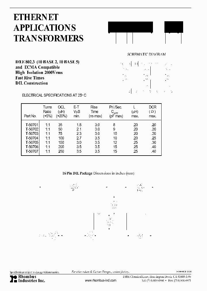 T-50701_4625427.PDF Datasheet