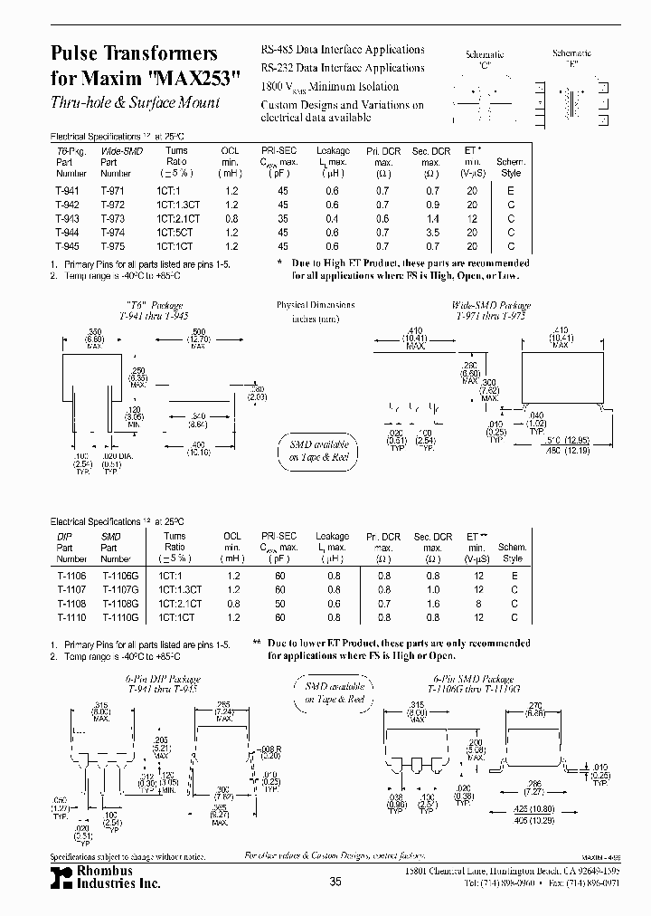 T-971_4819263.PDF Datasheet