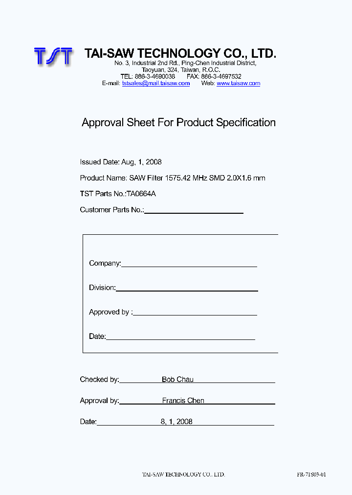 TA0664A_4742016.PDF Datasheet