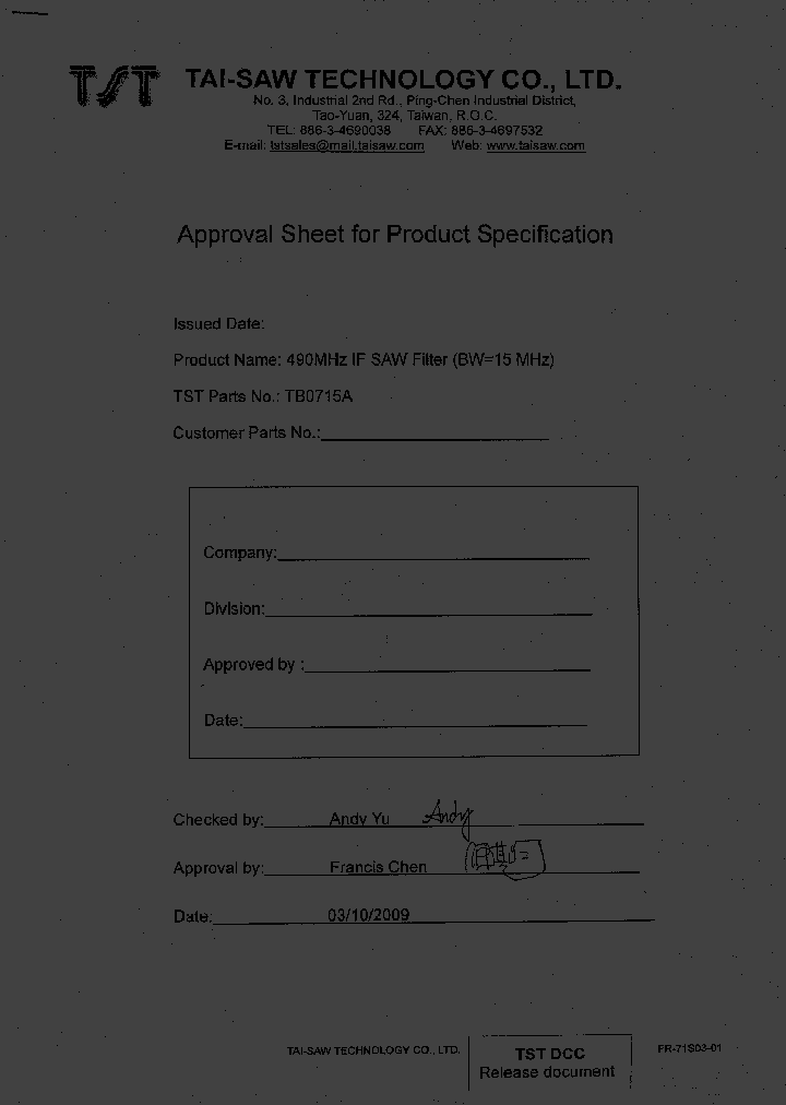 TB0715A_4580192.PDF Datasheet