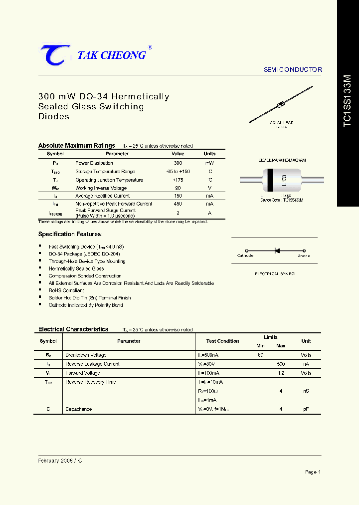 TC1SS133M_4337181.PDF Datasheet