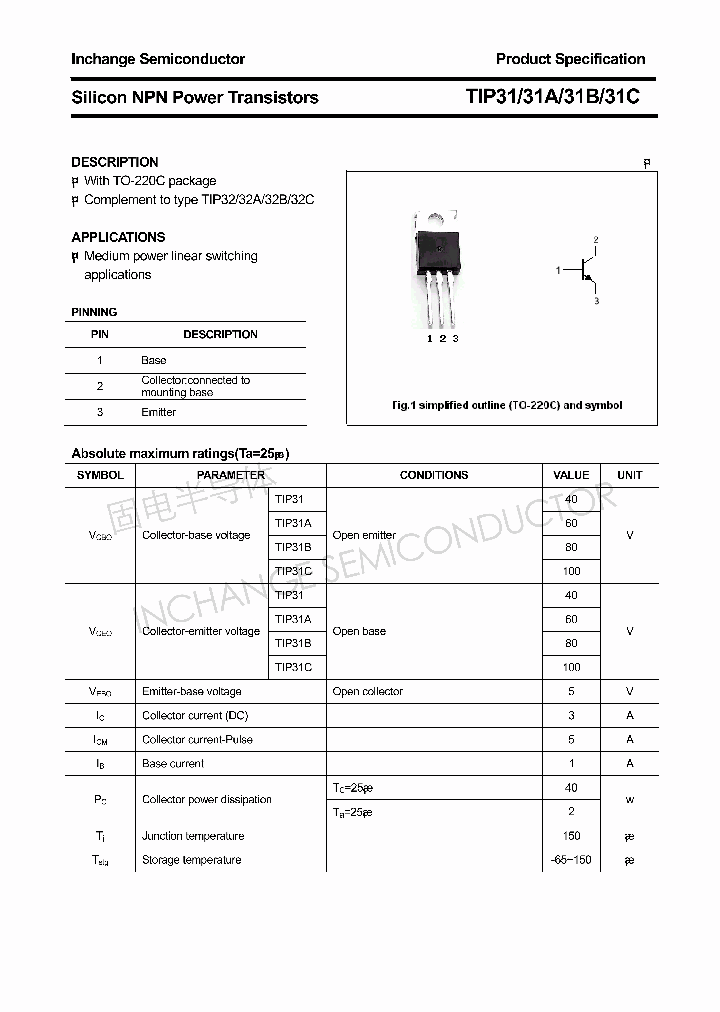 TIP31_4326567.PDF Datasheet