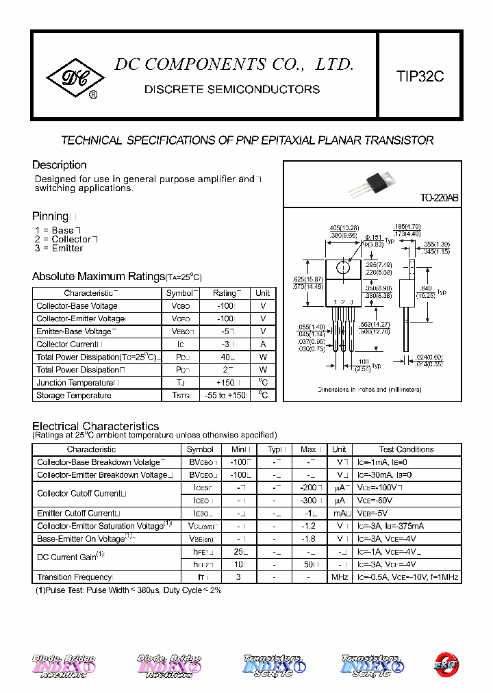 TIP32C_4445539.PDF Datasheet