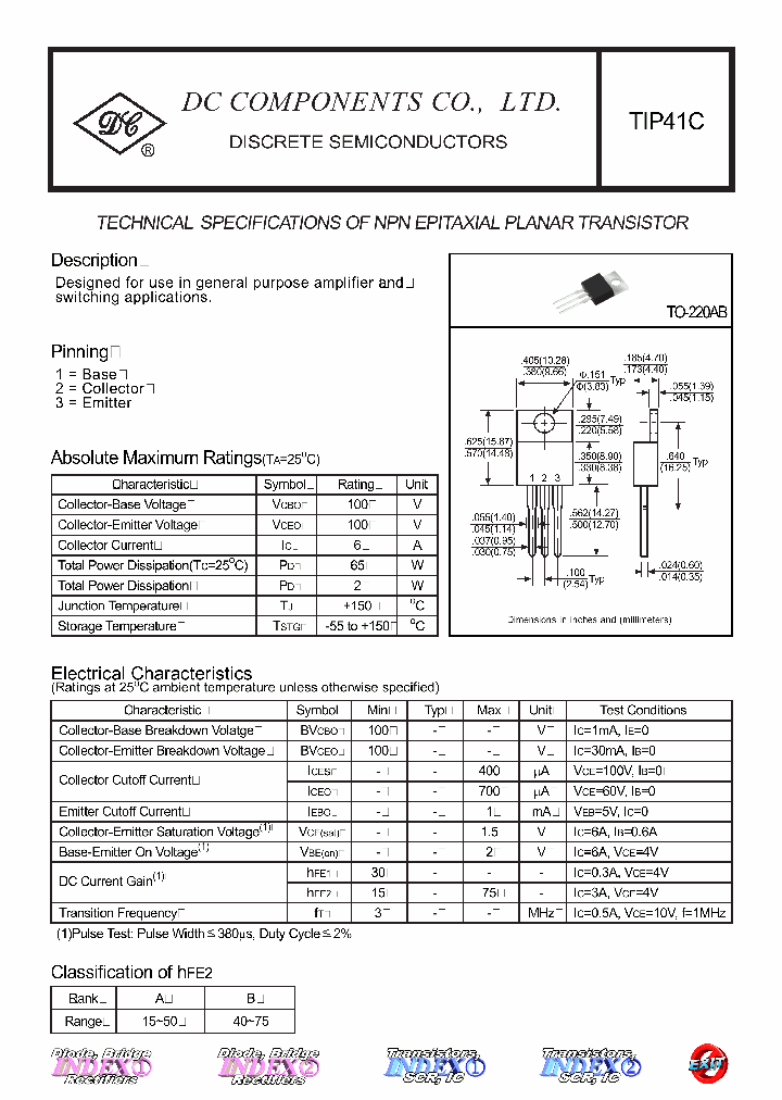 TIP41C_4460648.PDF Datasheet