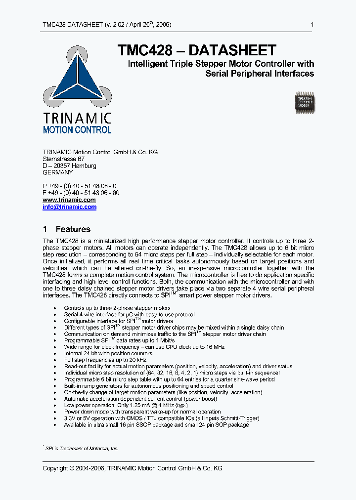 TMC428-DI20_4890103.PDF Datasheet