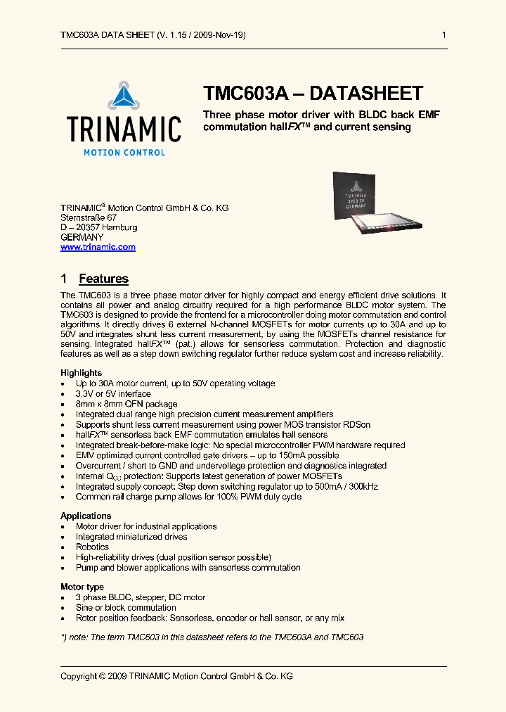 TMC603A_4589311.PDF Datasheet