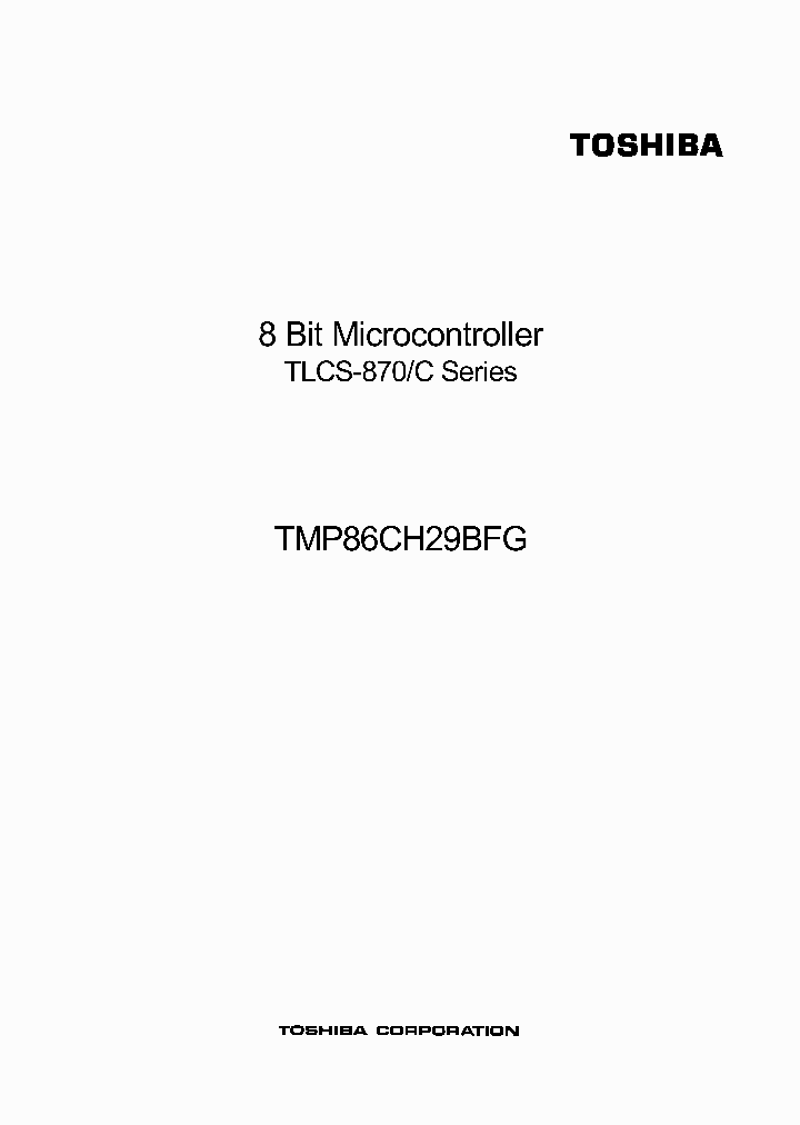 TMP86CH29BFG_4338669.PDF Datasheet