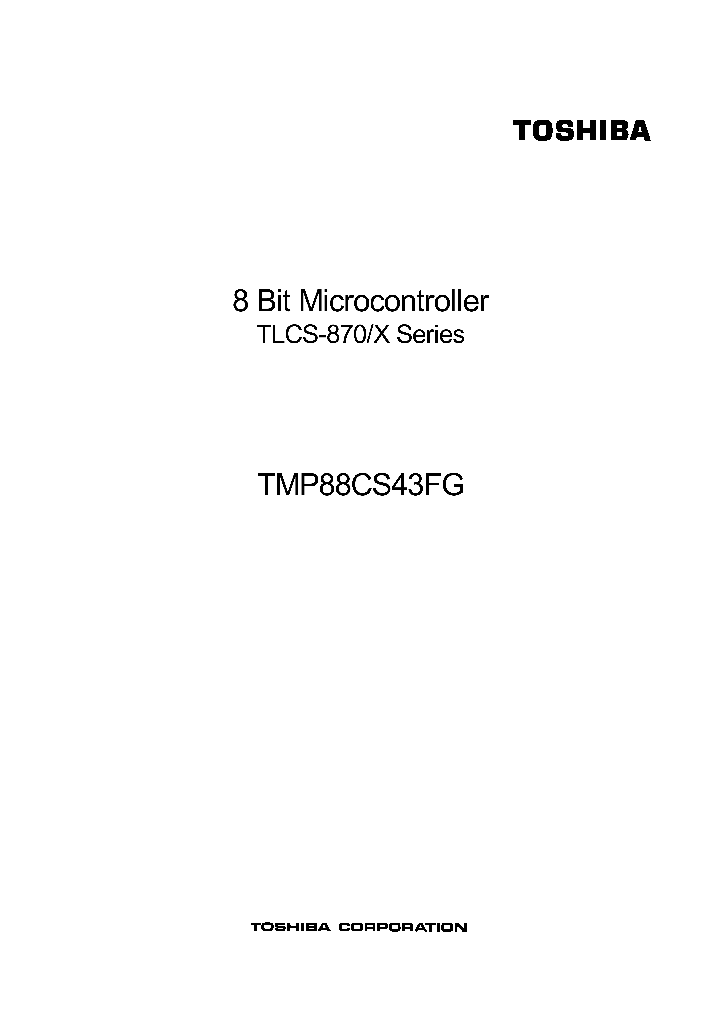 TMP88CS43FG_4205054.PDF Datasheet