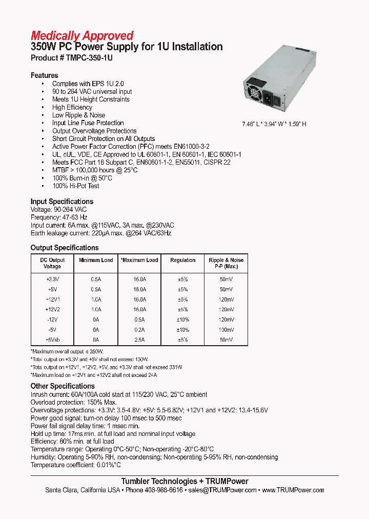 TMPC-350-1U_4521541.PDF Datasheet