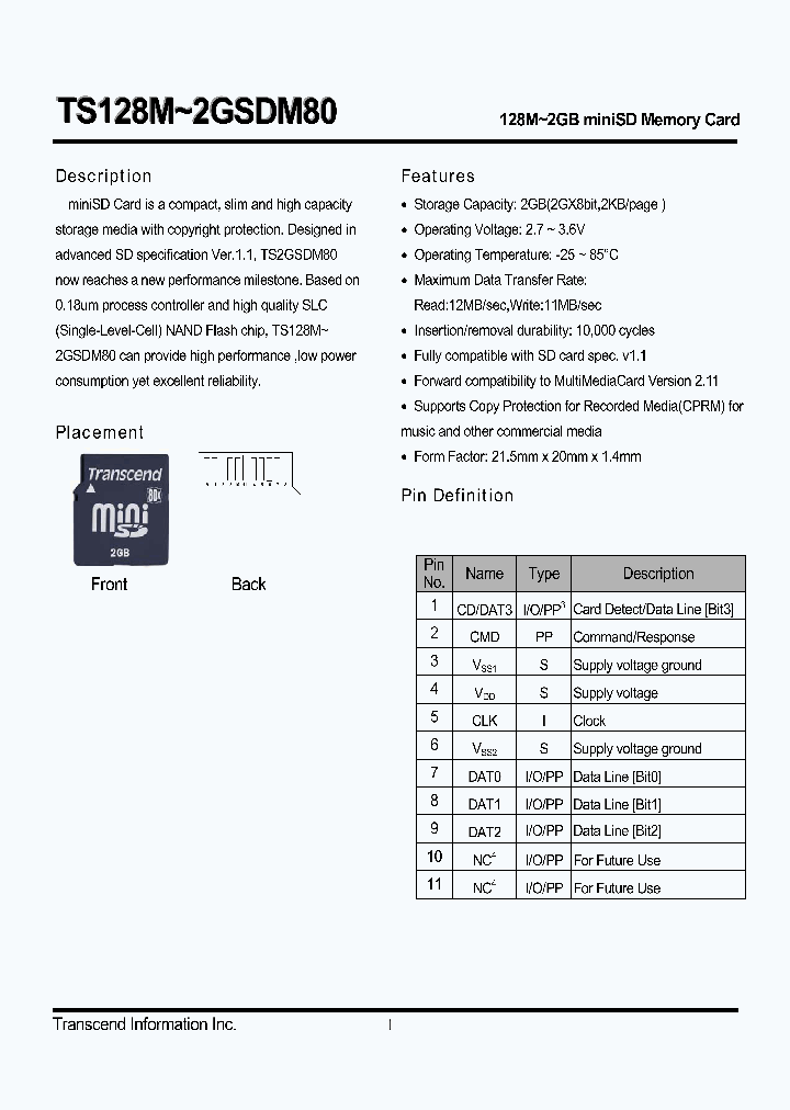 TS128MSDM80_4623332.PDF Datasheet