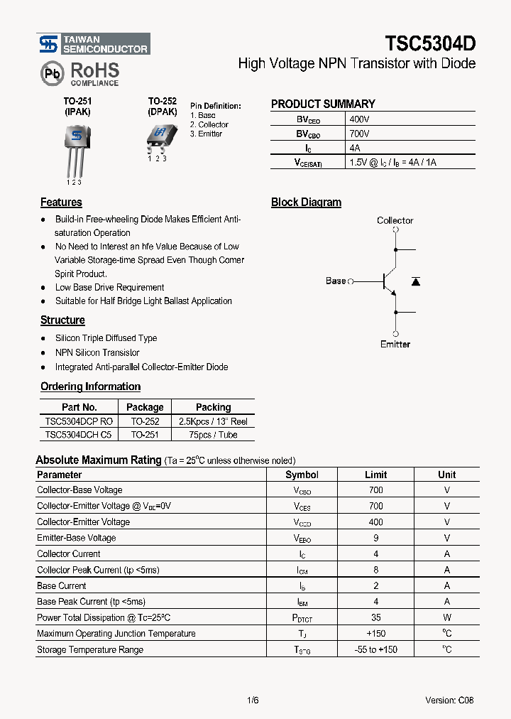 TSC5304D_4704175.PDF Datasheet