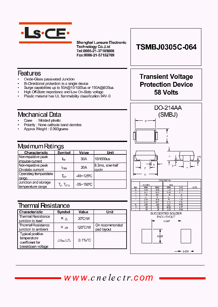 TSMBJ0305C-064_4659393.PDF Datasheet