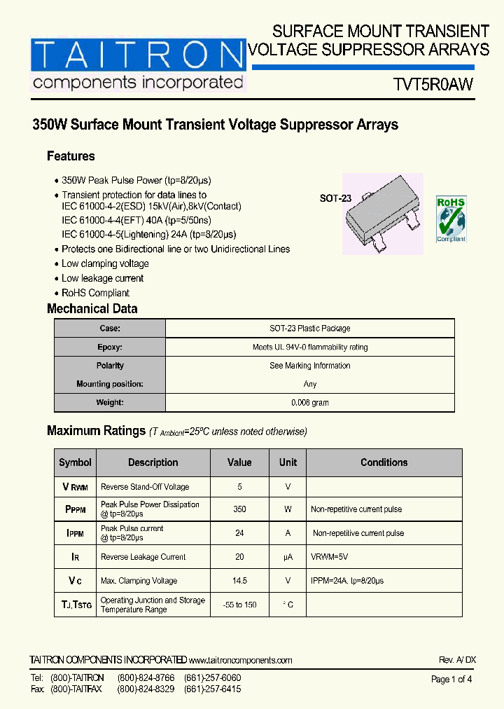 TVT5R0AW_4390720.PDF Datasheet