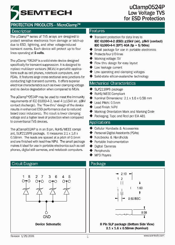 UCLAMP0524PTCT_4285922.PDF Datasheet