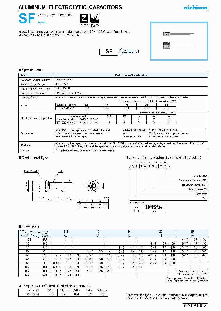 USF0J101MDD_4891518.PDF Datasheet