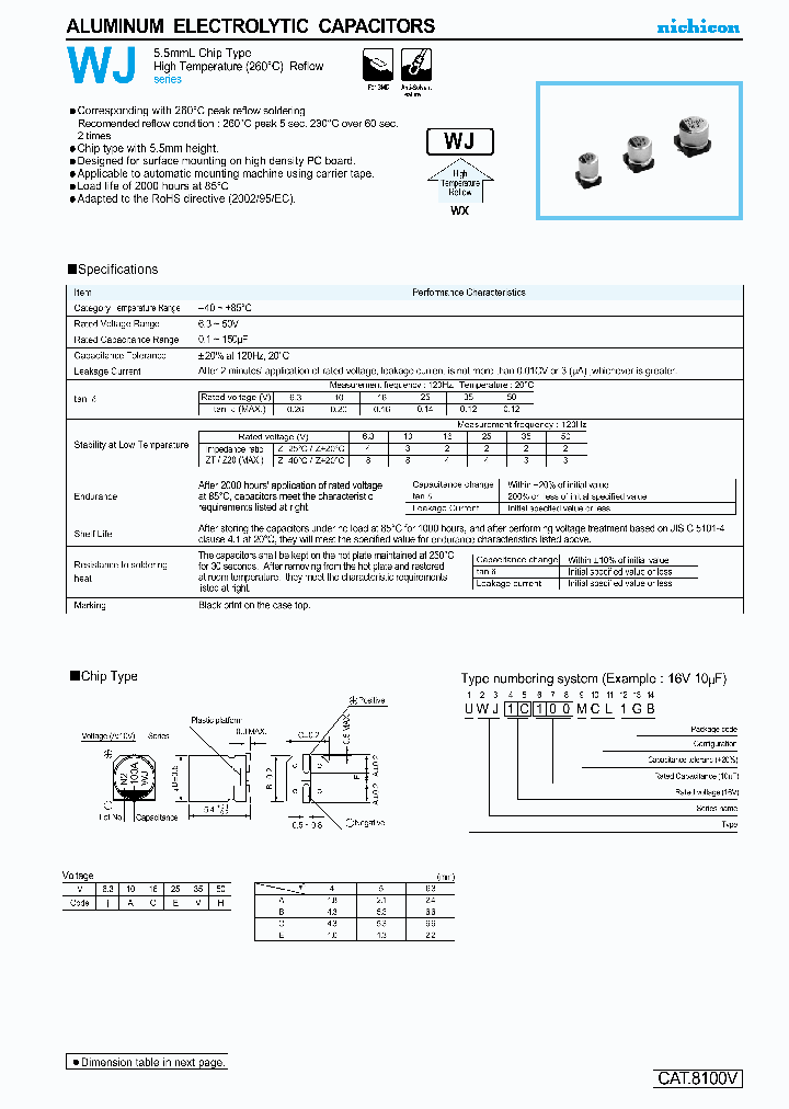 UWJ1V101MCL_4631447.PDF Datasheet