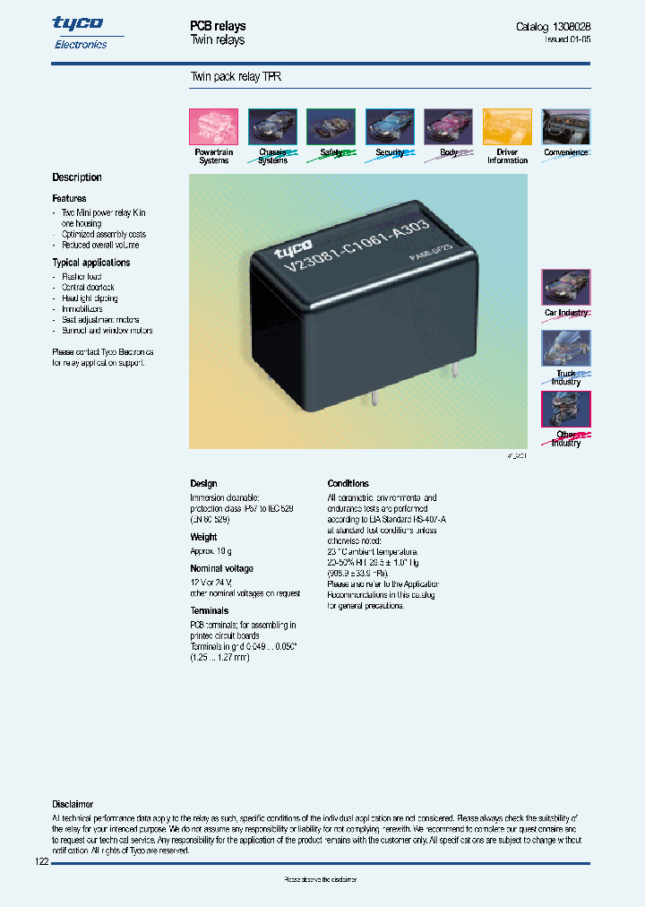 V23081-C1061-A303_4212746.PDF Datasheet Download --- IC-ON-LINE