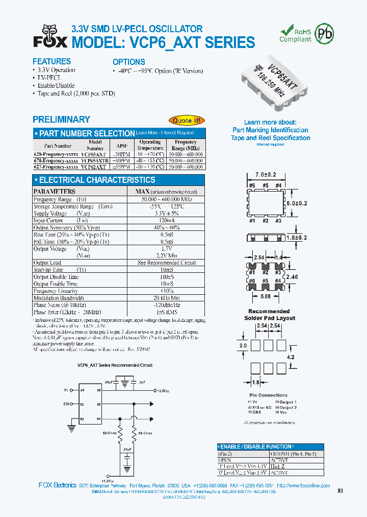 VCP65AXT_4334623.PDF Datasheet