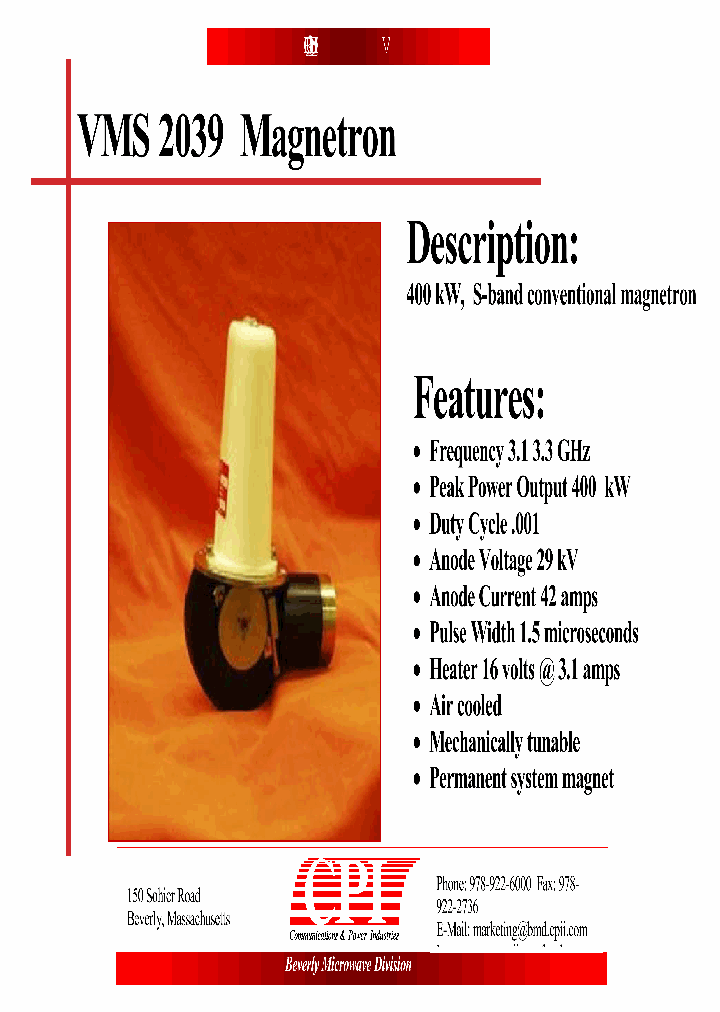 VMS2039_4501272.PDF Datasheet Download --- IC-ON-LINE